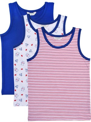 Organickid Sailor Erkek Çocuk Atlet Seti 3'lü