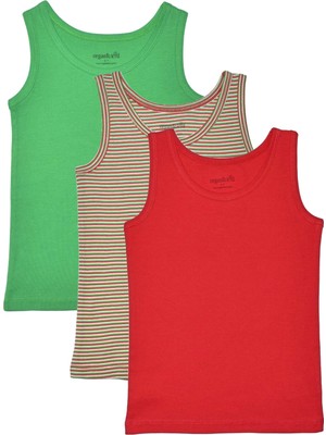 Organickid Cookie Unisex Çocuk Atlet Seti 3l'ü