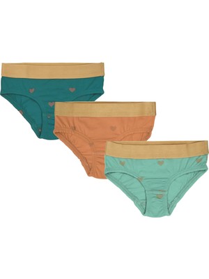 Organickid Charmed Kız Çocuk Iç Çamaşır Set 3'lü