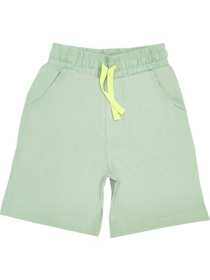 Organickid Snack Bebek Yeşil Şort