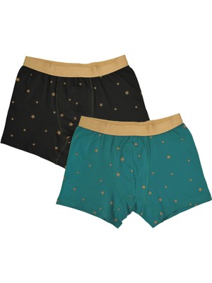 Organickid Charmed Erkek Boxer 2'li Set