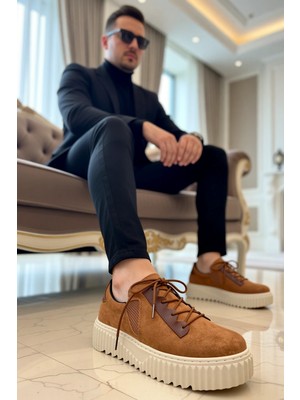 Benerly Erkek Bağcıklı Süet Sneaker Standart Kalıp Fonksiyonel Dayanıklı Kaliteli Konforlu Estetik