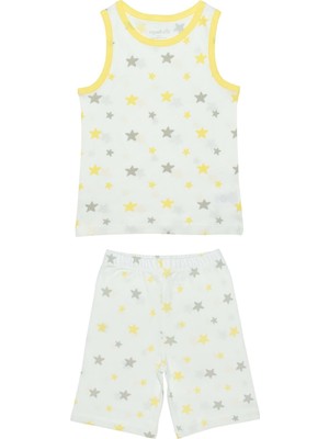 Organickid Nighty Night Çocuk Atlet ve Şort Pijama Takımı