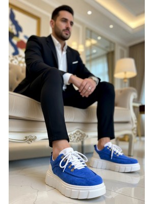 Benerly Erkek Bağcıklı Rugan Sneaker Yuvarlak Burunlu Standart Kalıp Fonksiyonel Dayanıklı Estetik