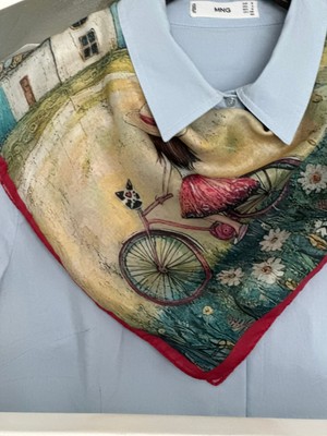 N Craft Hıdrellez Kare Fular