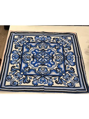 N Craft Seramik Desen Kare Fular