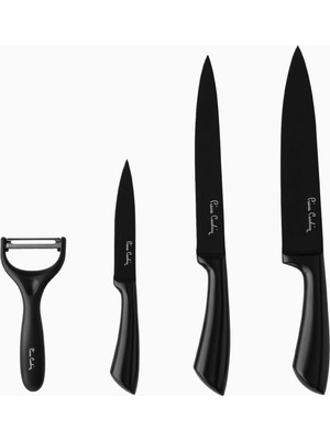 Pierre Cardin Alexa Black 4 Parça Bıçak Seti