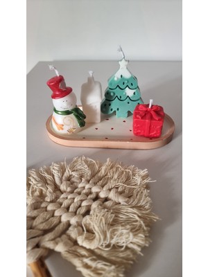 Bn.starlights Yeniyıl Kardan Adam Mum Paketi