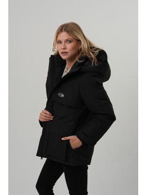 Pique SOFIA KADIN MONT Kapüşonlu Su itici Rüzgar Geçirmez Kadın Kaban