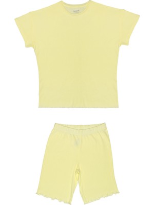 Organickid Serene Kadın Sarı Pijama Takımı