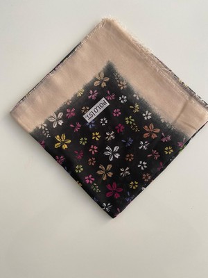 Poloist Polo İst. Begonvil Desen Tülbent Yazma