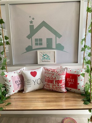 Kırlentim H1075-H1076-H1080 Sevgililer Günü Kombin Set