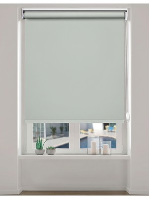 Perdego Lotus Serisi Su Yeşili Rengi A Kalite Mat Stor Perde