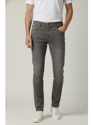 Wkm Erkek Likralı Slim Fit Denim Kot Pantolon