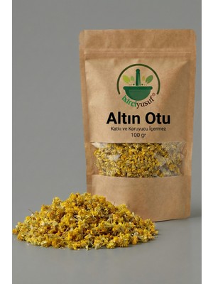 ixirciyusuf Altın Otu (Ölmez Çiçek – Ölümsüz Çiçek) Kurutulmuş Bitki Çayı 100 G – Doğal