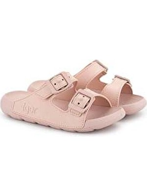 Igor  Çocuk Sandalet Pudra Deri Astar ile Kaymaz ve Suya Dayanıklı Özellikte