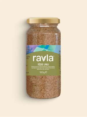 Ravla İğde Unu 100g Türkiye Menşeli, Aflatoksin Analizli, Doğal ve Katkısız İğde Unu