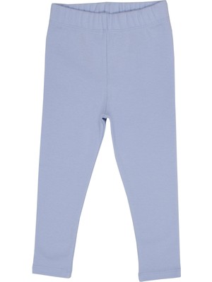 Organickid Basic Kız Çocuk Açık Lila Tayt