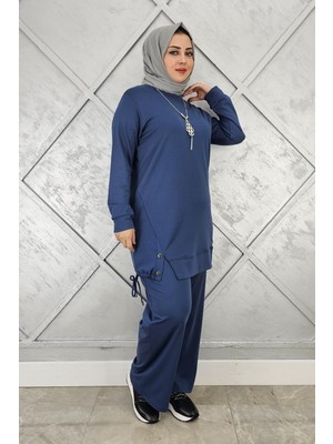 Pys Giyim Kadın Kolye Detaylı Tesettür Takım