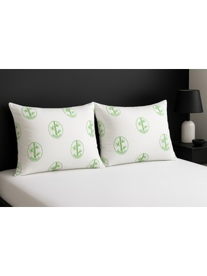 NetworkAvm Bambu Boncuk Elyaf Dolgulu Yastık 800 Gram 50X70 (2 Adet)