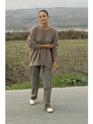 Bisiklet Yaka Triko Kazak