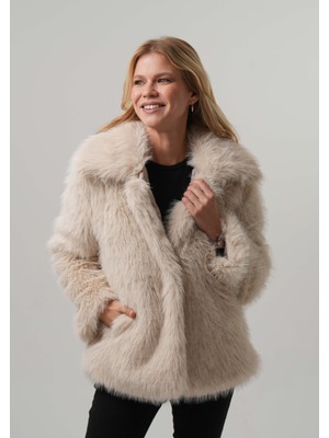 Pique ANITA KADIN MONT Astarlı Kadın Kürk Mont