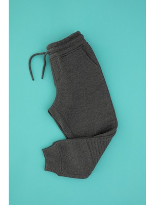 U.S. Polo Assn. Erkek Çocuk Antrasit Melanj Şardonlu Eşofman Altı 50316466-VR081