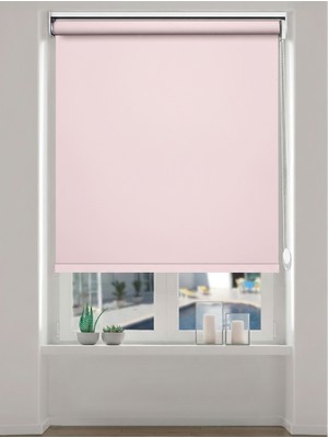 Perdego Lotus Serisi Pudra Rengi A Kalite Mat Stor Perde