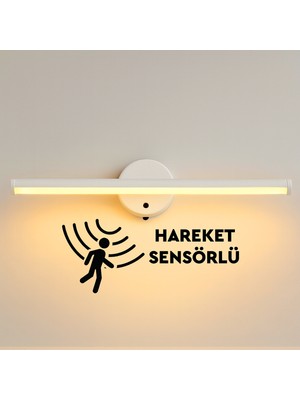 Nobbystar Sensörlü Beyaz Günışığı LED Aplik 38CM Aşağı Işık Yönü ile Modern Tasarım