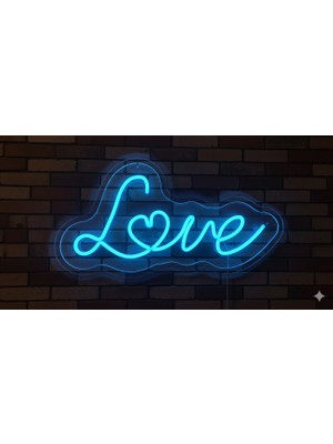 Nazilli Neon Neonled "LOVE" Neon LED Yazı (110X36CM)