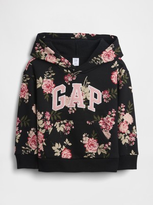 Gap Kız Bebek Siyah Gap Logo Easy Sweatshirt