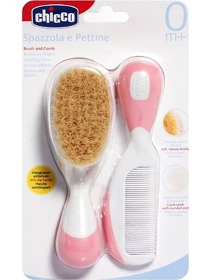 Chicco Bebek Yumuşak Fırça Tarak Seti 0 Ay+ (4 Adet)