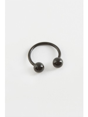 Marsilyan 1 cm Septum Çelik Piercing 1 Adet