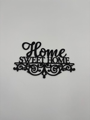 "home Sweet Home" Yazılı Duvar Süsü