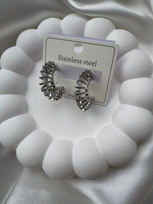 Çelik Takı Paslanmaz Çelik Küpe