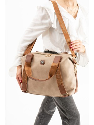 Rky Serenity Sanmorris Kadın Çok Gözlü Ayarlanabilir Çapraz Askılı El ve Omuz Çantası