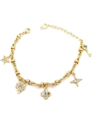 Royaleks Charm Bileklik - Altın