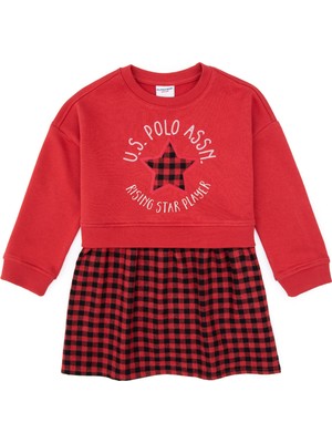 U.s. Polo Assn. Kız Çocuk Kırmızı Elbise (Örme) 50318089-VR030