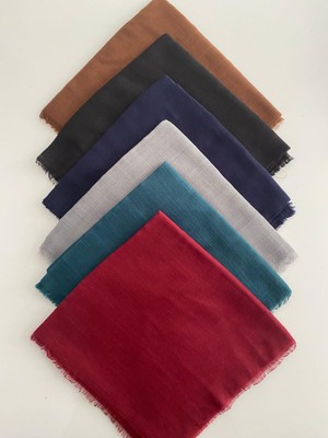 Fureya 6 Adet Düz Renk Tülbent