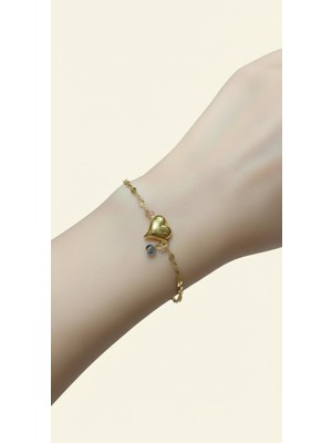 Kuyumcu Nurettin 3.20 gr (Gram Aynalı Kalp Uçlu 22 Ayar Altın