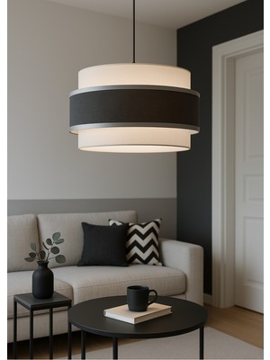 Feyza Design Modern Antrasit Avize ile Şıklık ve Fonksiyon Kolaylığı