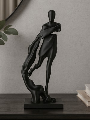 Linova Sessizlik Heykel Biblo Dekoratif Obje