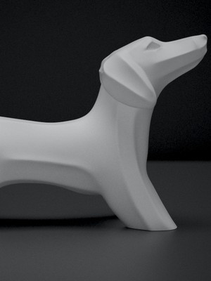 Linova Sadık Arkadaş Köpek Heykel Biblo Dekoratif Obje