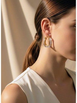 Toka Delisi Kadın Trend Halka Küpe