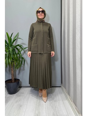 Miss Dalida Triko Takım Haki T26K-8201 (T26K-2004)