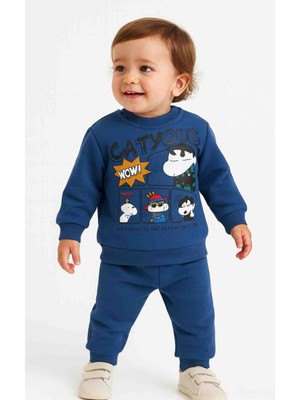 Aspo Baby Kids Erkek Çocuk Şardonlu 2li Takım