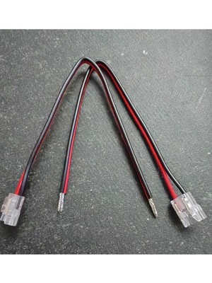Powerr Led Aydınlatma Smd ve Cob Şerit LED Voltaj Güç Kablosu 10 Adet