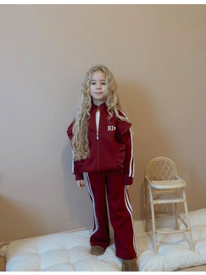 Wikiboom Kız Çocuk Fermuarlı Takım