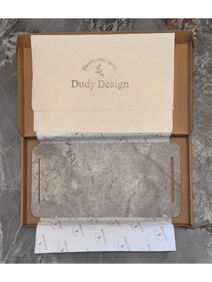 Dudy Design Porselen Büyük Sunum Tahtası (Bosco ) Nsf Belgeli (20X40)