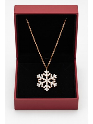 Çekirdek Jewelry 925 Ayar Gümüş Beyaz Kartanesi Kolye